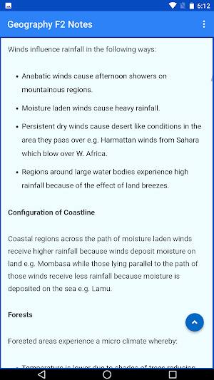 Geography form 2 notes screenshot 7