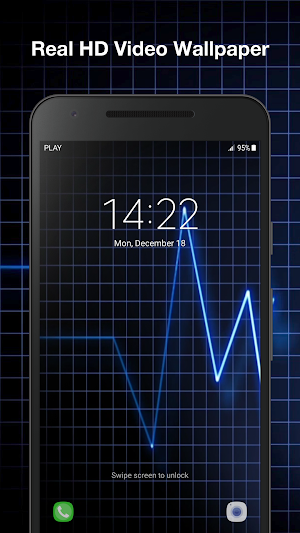 Heart Rate Live Wallpaper Screenshot 2