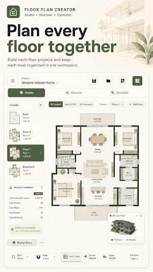 Floor Plan Creator: 2D & 3D Screenshot 2