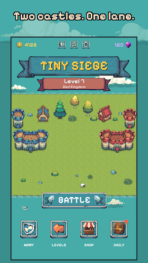 Tiny Siege: Castle Battle Screenshot 0