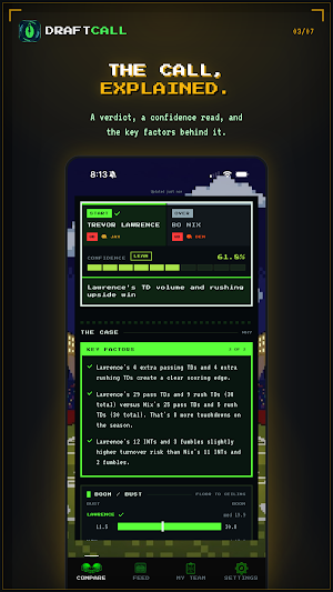 DraftCall: AI Fantasy Advisor Screenshot 2