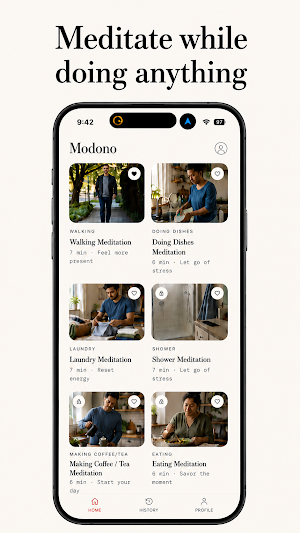 Modono: Activity Meditations Screenshot 0