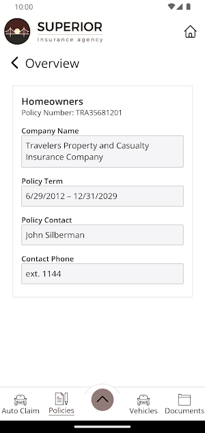 Superior Ins. Agency Connect Screenshot 3