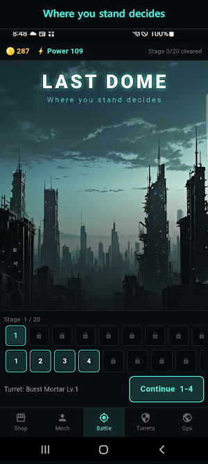 Last Dome: Tower Survivor Screenshot 0