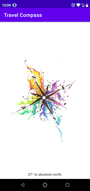 Travel Compass Screenshot 1