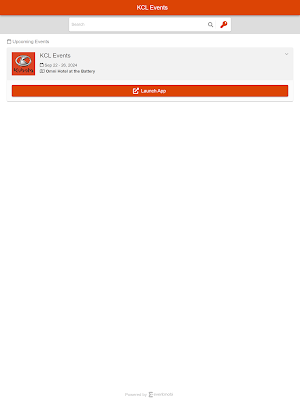 KCL Events Screenshot 2