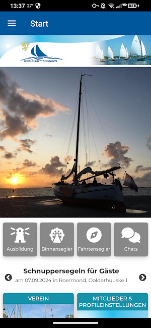 Segelclub Solingen Screenshot 1