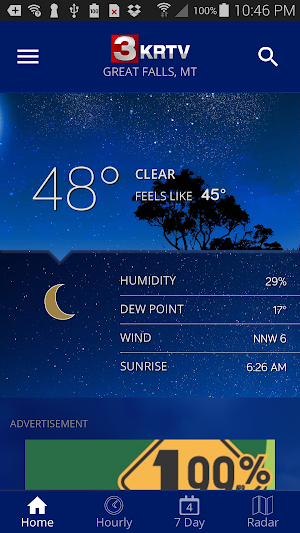 KRTV STORMTracker Weather App Screenshot 0