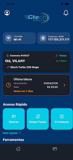 Gtech Telecom Screenshot 2