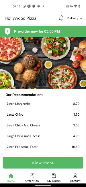 Hollywood Pizza Screenshot 1