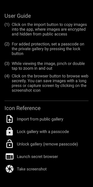 Confidential Photos: ImageSafe Screenshot 3