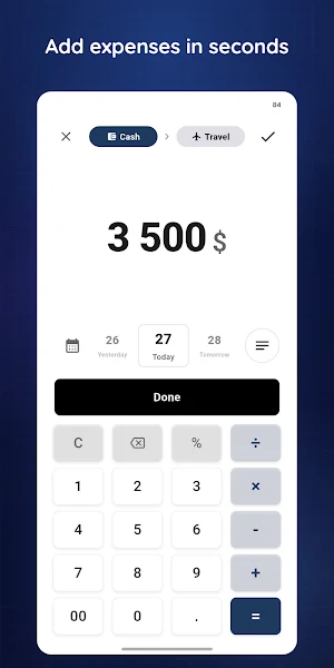 LiteBalance: Expense Tracker Screenshot 1