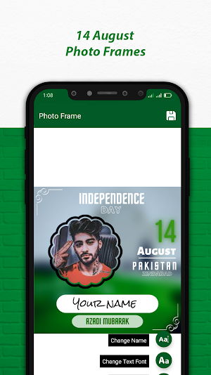 14 August Photo Frame 2023 Screenshot 1