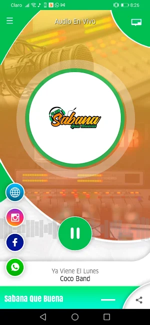 Sabana fm Screenshot 2