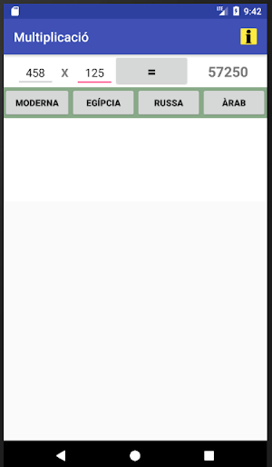 Multiplicació Screenshot 0