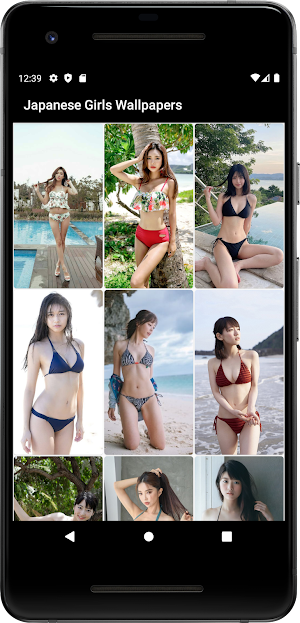 Sexy Japanese Girls Wallpaper Screenshot 0