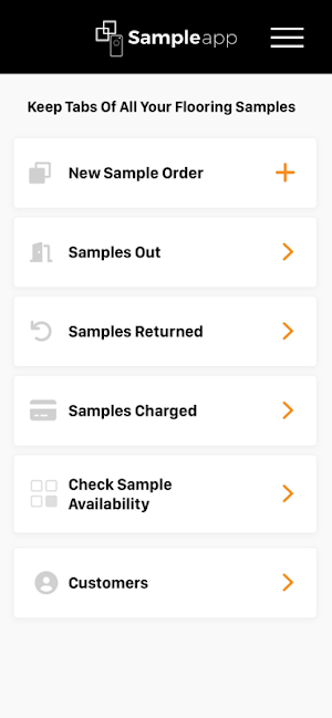 Display Samples App Screenshot 1
