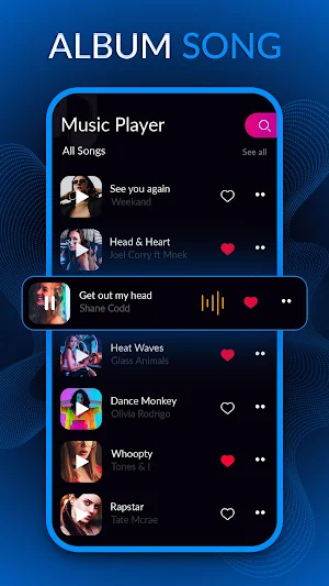 Mp3 Music and HD video player Screenshot 3