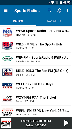Sports Radio FM Screenshot 0