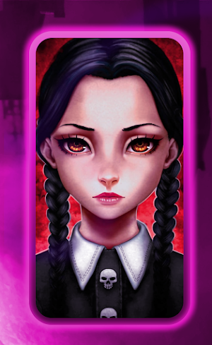 Wednesday Addams Wallpaper HD Screenshot 1