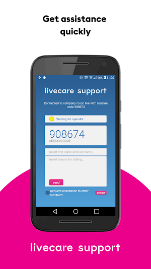 Livecare Support LiveLet Screenshot 1