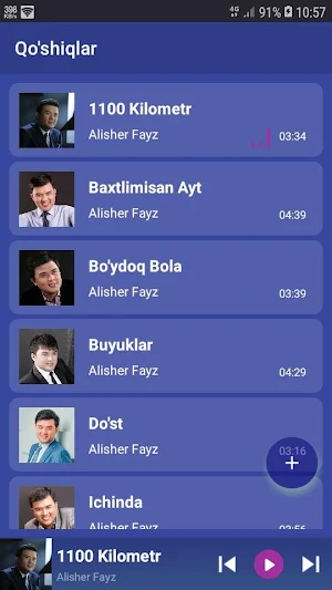 Alisher Fayz qo'shiqlari Screenshot 0