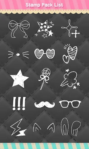 Stamp Pack: Casual*White Screenshot 1