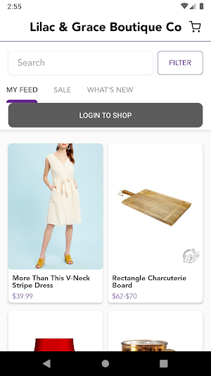 Lilac & Grace Boutique Co Screenshot 1