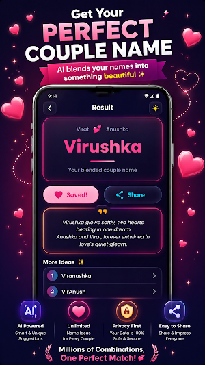 Couple Name Combiner AI Screenshot 1