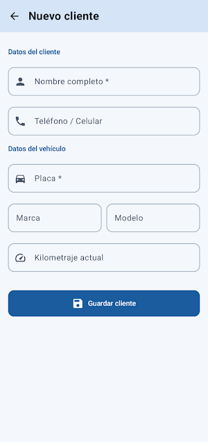 Taller mecánico Screenshot 1