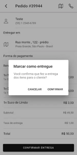 Minote - Entregador Screenshot 2