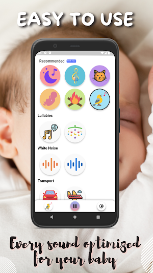 Baby Sleep Sounds: White Noise Screenshot 0