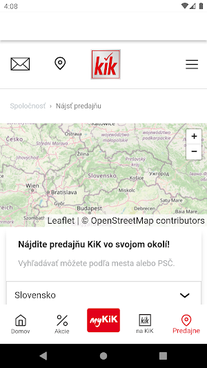 myKiK - Slovenská republika Screenshot 3