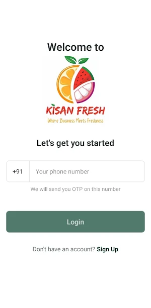 Kisan Fresh Screenshot 0