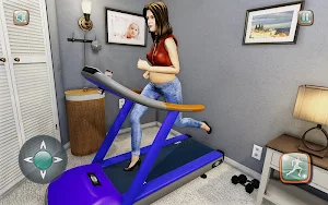 Pregnant Mother Life Simulator: Pregnancy Games 3D Screenshot 2