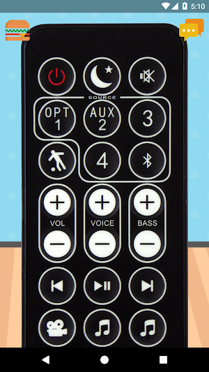 Remote Control For Polk Sound Bar Screenshot 0