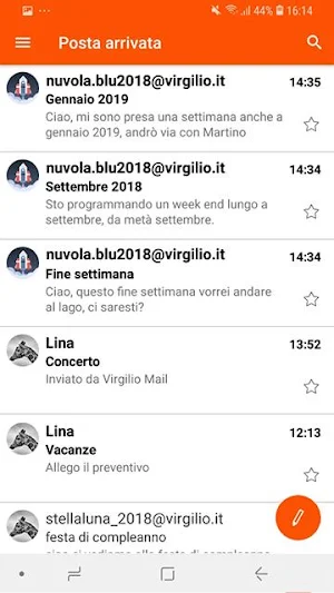 Virgilio Mail - Email App Screenshot 3
