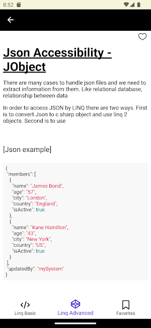 LINQ Reference Pro Screenshot 3