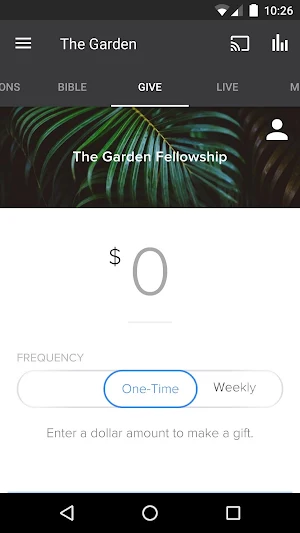 The Garden Church App Screenshot 2