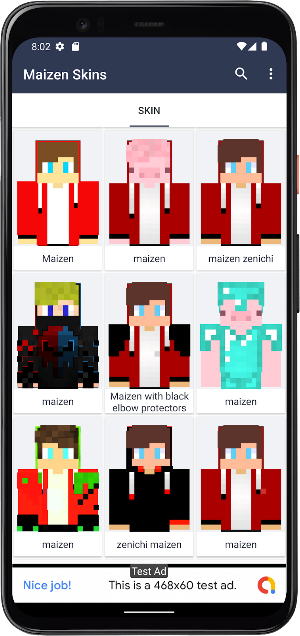 Skins Maizen for Minecraft Screenshot 2