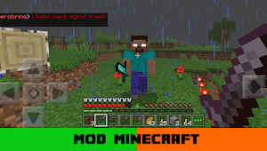 Herobrine 2 Mod Minecraft Screenshot 1