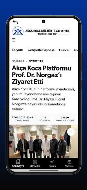 Akça Koca Kültür Platformu Screenshot 1