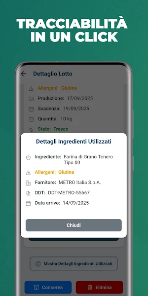 Veridia: HACCP, AI & Sensori Screenshot 1