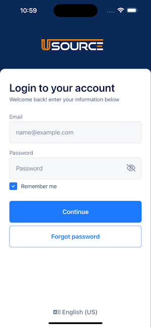 uSource Mobile Screenshot 0