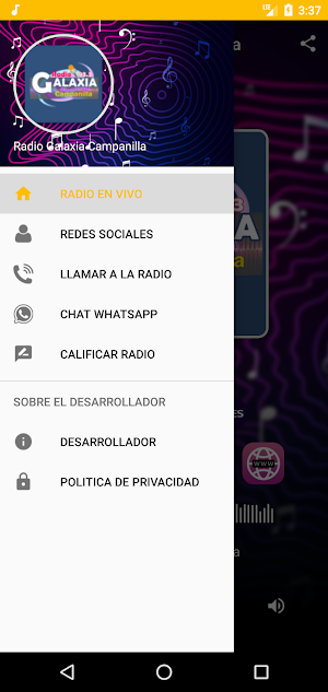 Radio Galaxia Campanilla Screenshot 2