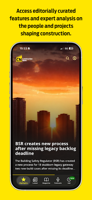 Construction News Screenshot 0