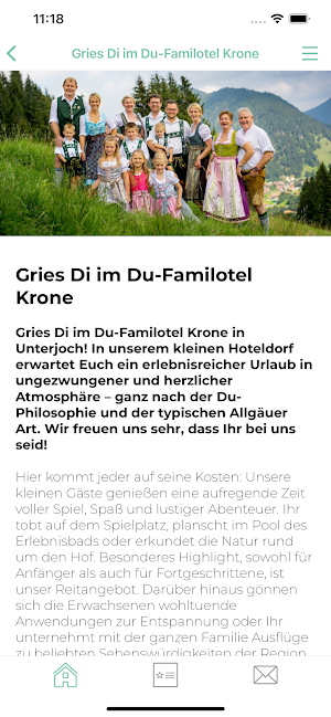 Du-Familotel Krone Screenshot 1