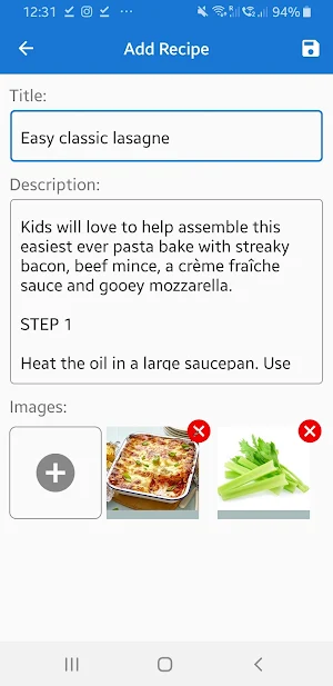 Cooking Recipes Screenshot 1