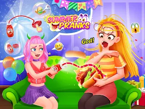 Summer Pranks - BFF Crazy Prank War Screenshot 2
