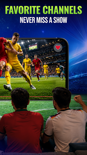 Live TV - IPTV Fast Player Screenshot 1